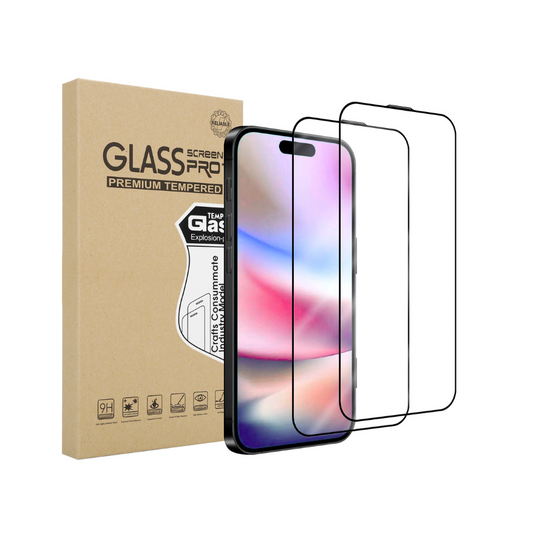 Rayal 2-Pack Tempered Glass Screen Protector for iPhone 16 Pro Max (6.9")