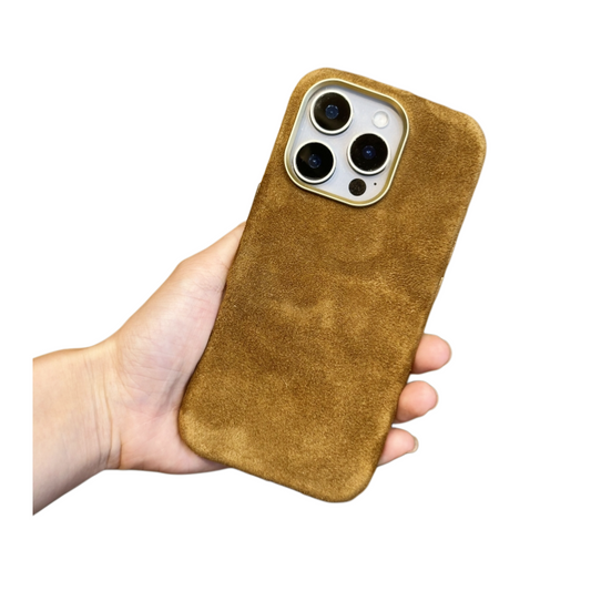 Yubo Suede Leather Case For Iphone 16 Pro Max